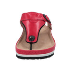 BERKEMANN MILA WOMEN'S SANDAL IN RED NAPPA LEATHER - TLW Shoes