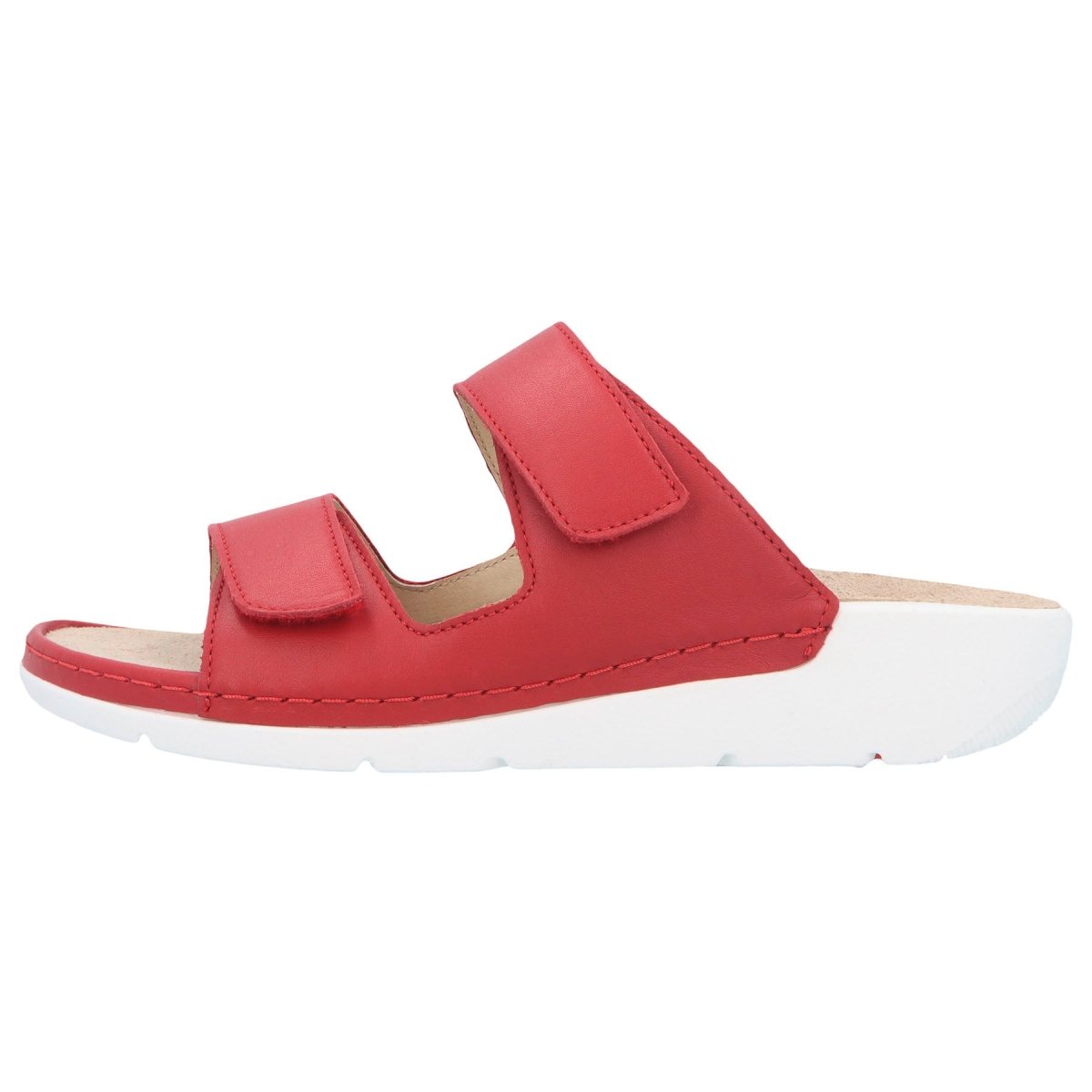 BERKEMANN WINONA WOMEN'S SANDAL IN SIGNAL RED LEATHER - TLW Shoes