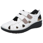 BERKEMANN LARENA WOMEN'S SANDAL IN WHITE CALFSKIN - TLW Shoes