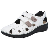 BERKEMANN LARENA WOMEN'S SANDAL IN WHITE CALFSKIN - TLW Shoes