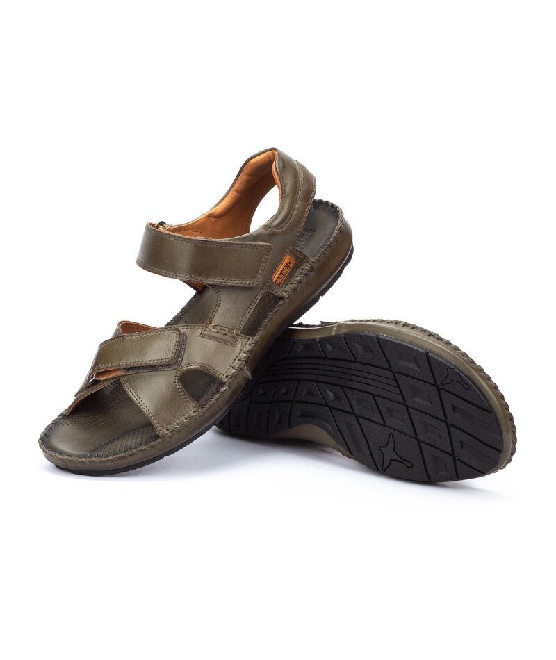 Pikolinos Tarifa 06j - 5818 Men's Flat Sandals in Pickle - TLW Shoes