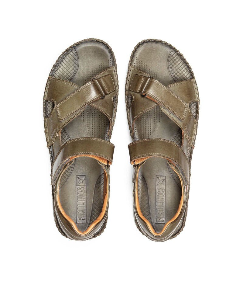 Pikolinos Tarifa 06j - 5818 Men's Flat Sandals in Pickle - TLW Shoes