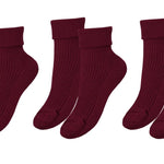 tittimitti® 100% Organic Combed Cotton Luxury Women's Socks 3 - Pack. Made in Italy. - TLW Shoes