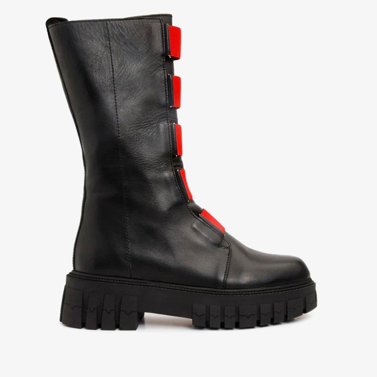 The Mardin Black Leather Women Boot Final Sale! - TLW Shoes