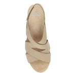 Dansko Shyla Women's In Sand Milled Nubuck Sandal - TLW Shoes