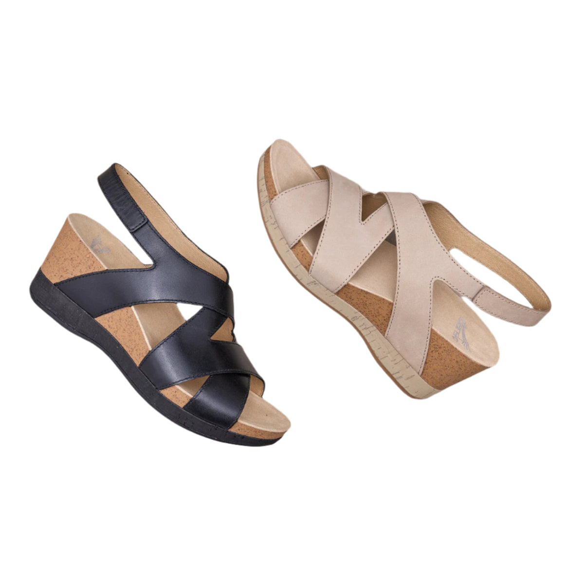 Dansko Shyla Women's In Sand Milled Nubuck Sandal - TLW Shoes