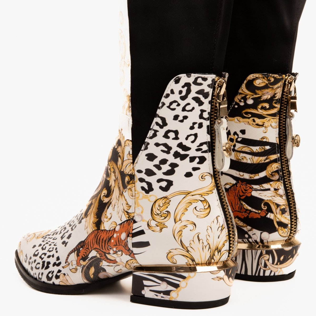 The Perugia Leather Pointy Toe Knee High Women Boot - TLW Shoes
