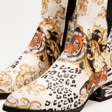 The Perugia Leather Pointy Toe Knee High Women Boot - TLW Shoes