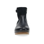 Dansko Monique Women's Boot In Black Burnished Calf - TLW Shoes