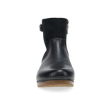 Dansko Monique Women's Boot In Black Burnished Calf - TLW Shoes