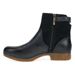 Dansko Monique Women's Boot In Black Burnished Calf - TLW Shoes
