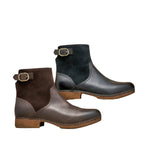 Dansko Monique Women's Boot In Black Burnished Calf - TLW Shoes