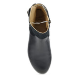 Dansko Monique Women's Boot In Black Burnished Calf - TLW Shoes