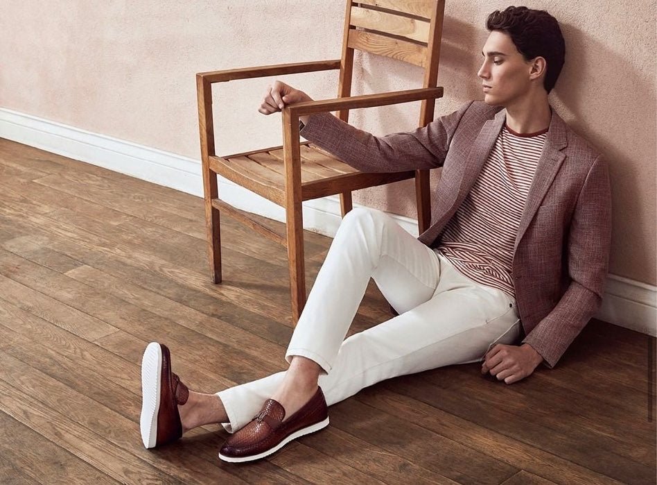The Sperry Tan Leather Tassel Loafer Men Shoe - TLW Shoes