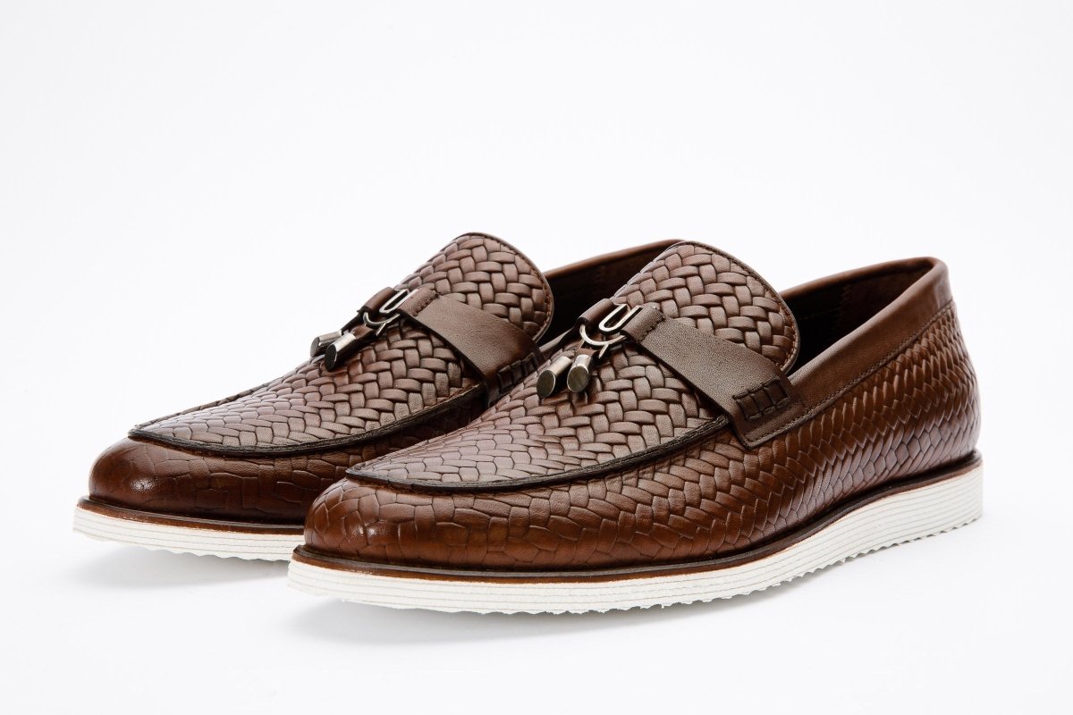 The Sperry Tan Leather Tassel Loafer Men Shoe - TLW Shoes
