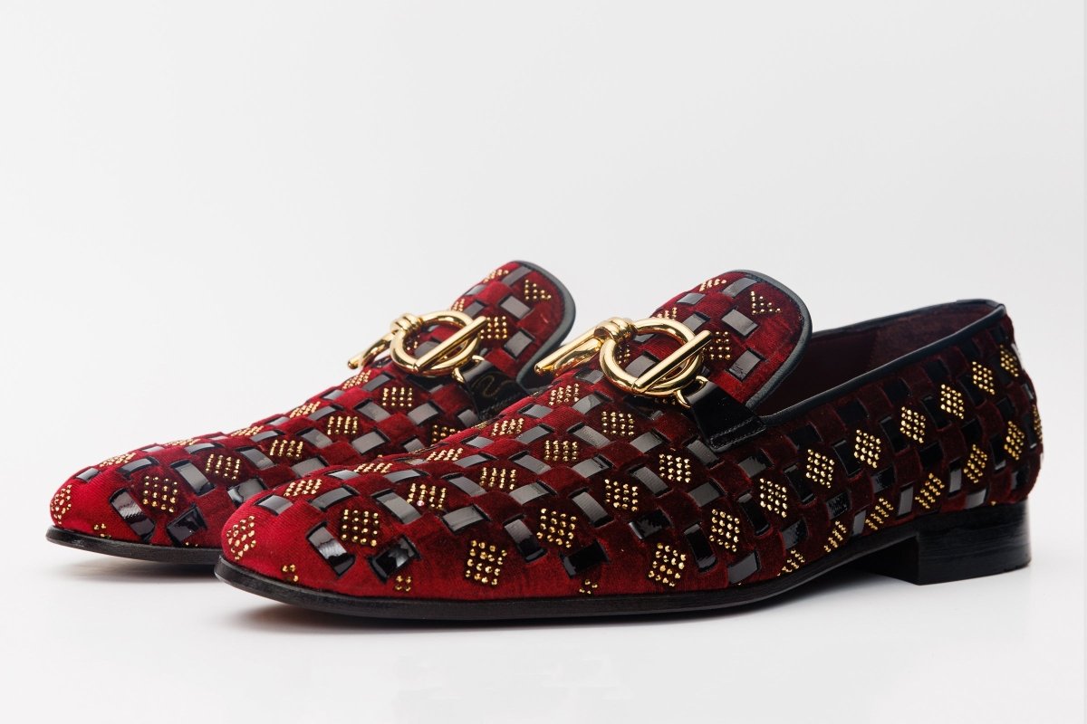 The Vicino Shoe Burgundy Bit Dress Loafer Limited Edition Men Shoe - TLW Shoes