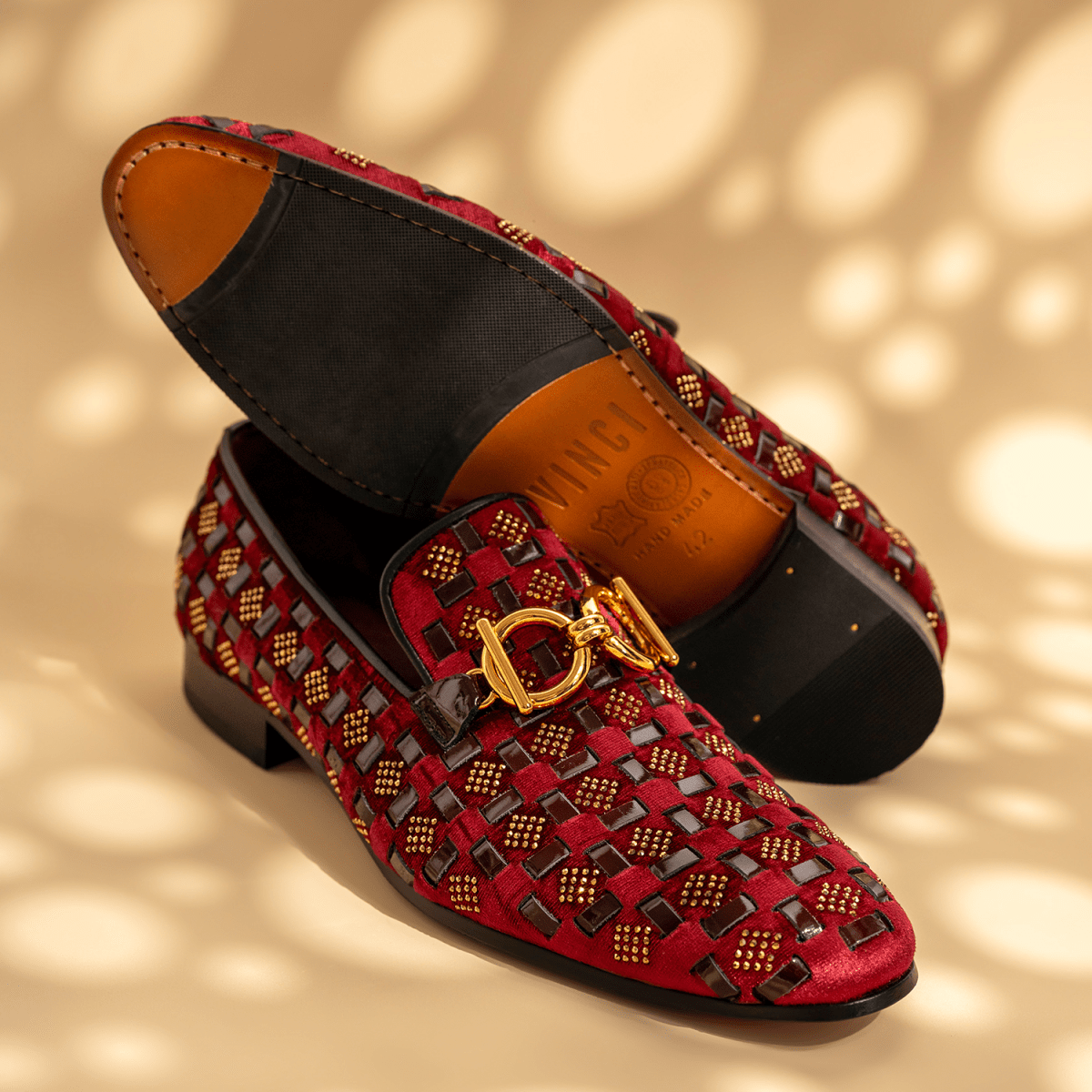 The Vicino Shoe Burgundy Bit Dress Loafer Limited Edition Men Shoe - TLW Shoes