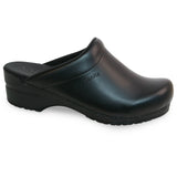 Sanita Sonja Pu Womens Clog In Black - TLW Shoes