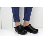 Sanita Sonja Pu Womens Clog In Black - TLW Shoes