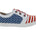 Drew Ruby Women's Orthotics Lace Up Sneakers 19172 - 25 In Americana Fabric - TLW Shoes