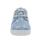 Drew Ruby Women's Orthotics Lace Up Sneakers 19172 - 37 In Blue Floral Canvas - TLW Shoes