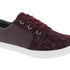 Drew Ruby Women's Orthotics Lace Up Sneakers 19172 - 51 In Burgundy Combo - TLW Shoes