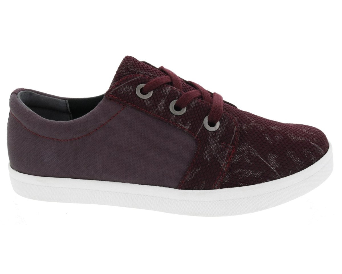 Drew Ruby Women's Orthotics Lace Up Sneakers 19172 - 51 In Burgundy Combo - TLW Shoes