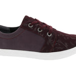 Drew Ruby Women's Orthotics Lace Up Sneakers 19172 - 51 In Burgundy Combo - TLW Shoes