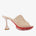 The Caratal Cream Patent Leather Women Sandal - TLW Shoes