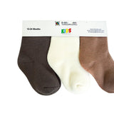 tittimitti® 75% Merino Wool Baby Toddler Terry Socks 3 - Pack - TLW Shoes