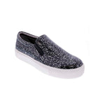 BELLINI ACCENT WOMEN SLIP-ON SHOE'S IN BLACK SPARKLE - TLW Shoes