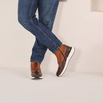 The Regent Brown Leather Wingtip Brogue Men Casual Boot - TLW Shoes