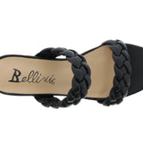 Bellini Fuss Women Slide Sandal In Black Smooth - TLW Shoes