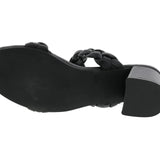 Bellini Fuss Women Slide Sandal In Black Smooth - TLW Shoes