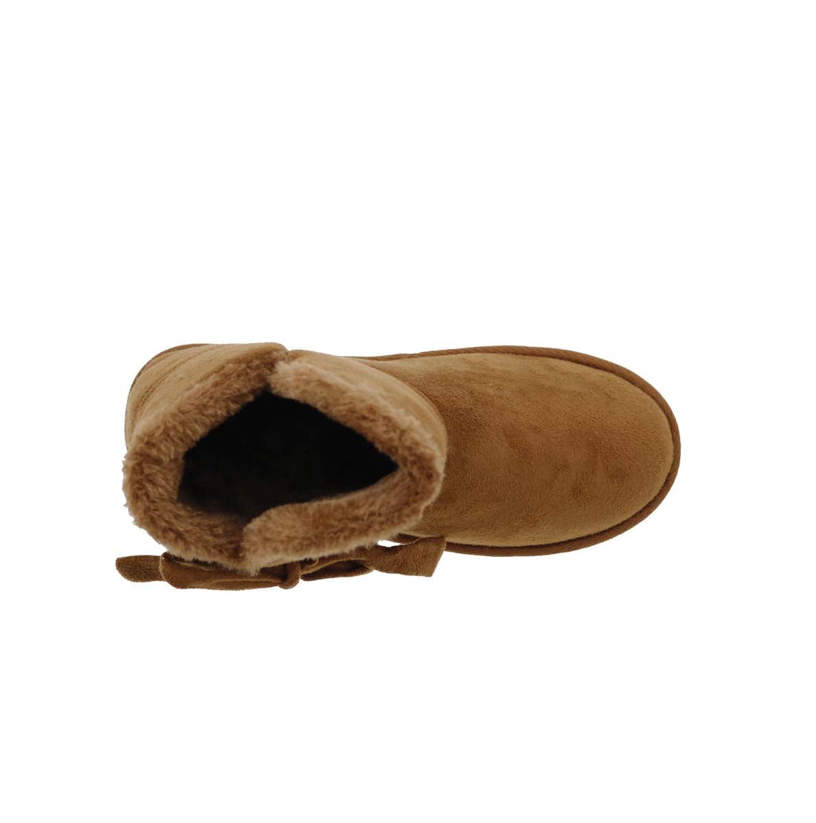 BELLINI ACE WOMEN'S SHORT MICROSUEDE WINTER BOOTIE IN TAN MICROSUEDE - TLW Shoes