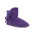 BELLINI ACE WOMEN'S SHORT MICROSUEDE WINTER BOOTIE IN PURPLE MICROSUEDE - TLW Shoes