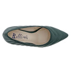 BELLINI AMES WOMEN DRESS PUMP SHOES IN GREEN SMOOTH - TLW Shoes