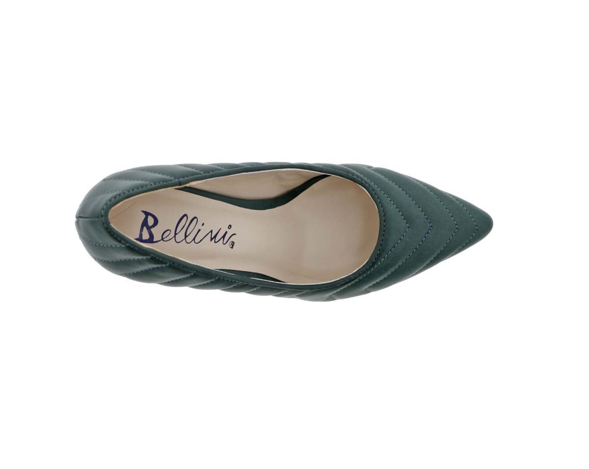 BELLINI AMES WOMEN DRESS PUMP SHOES IN GREEN SMOOTH - TLW Shoes