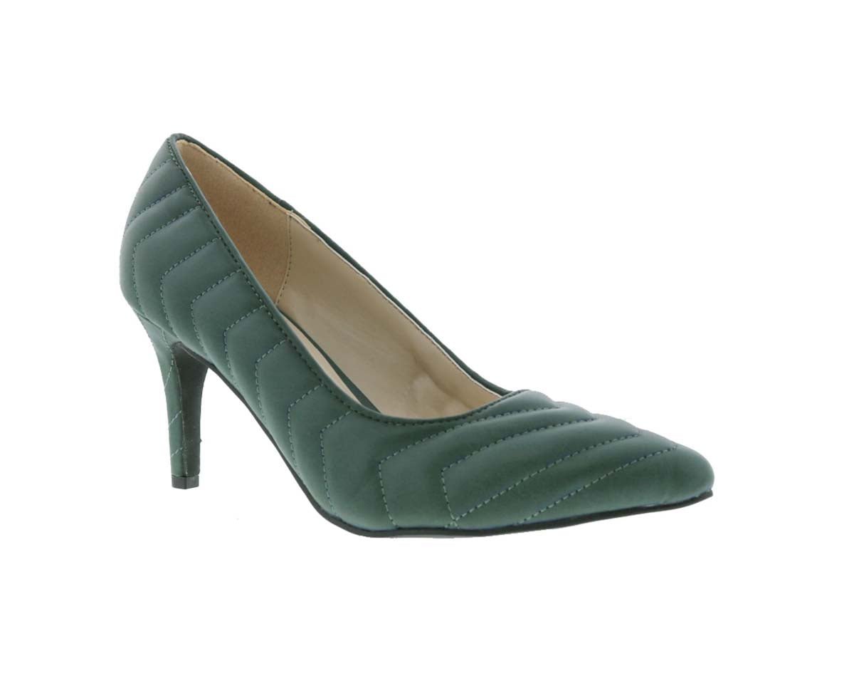 BELLINI AMES WOMEN DRESS PUMP SHOES IN GREEN SMOOTH - TLW Shoes