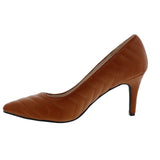 BELLINI AMES WOMEN DRESS PUMP SHOES IN RUST SMOOTH - TLW Shoes