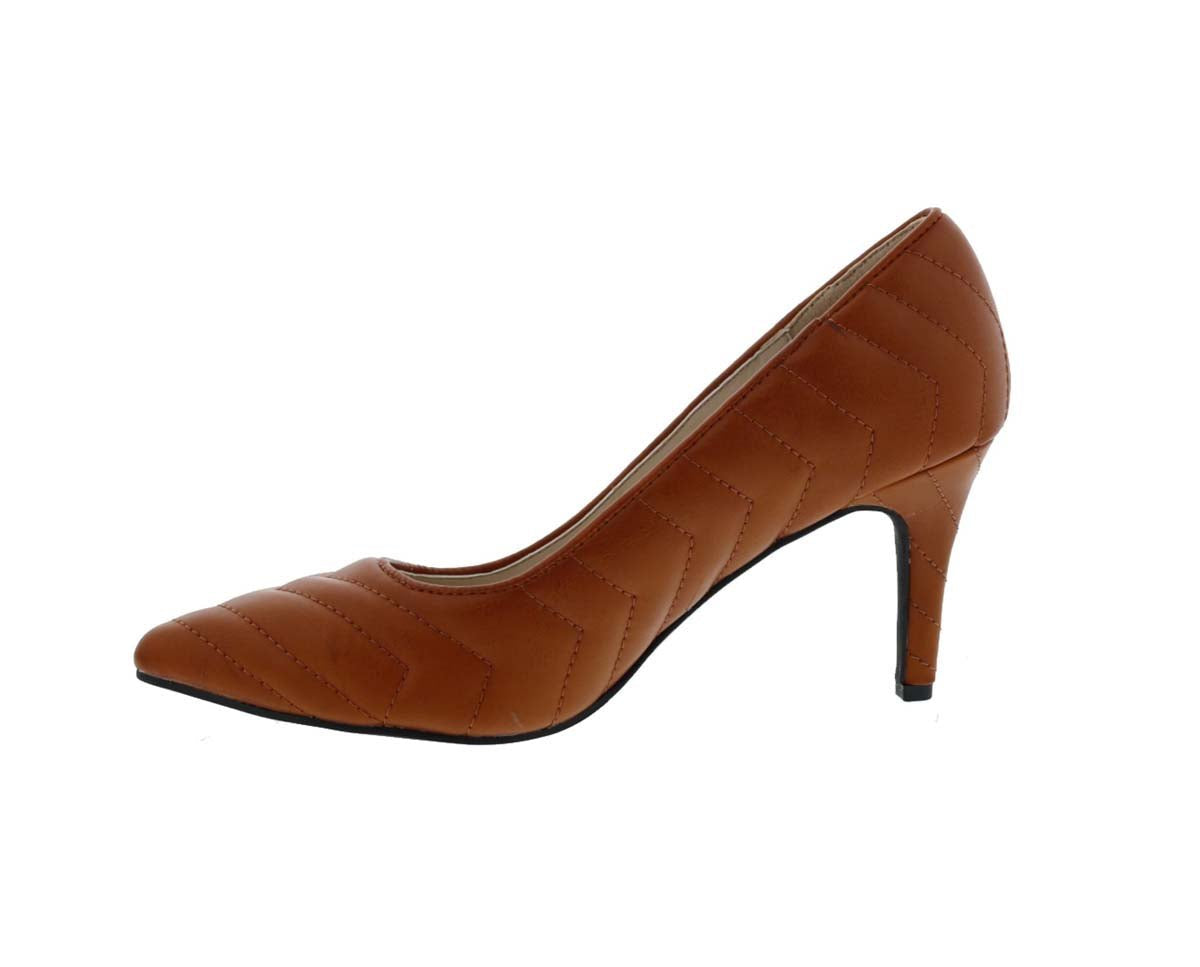 BELLINI AMES WOMEN DRESS PUMP SHOES IN RUST SMOOTH - TLW Shoes