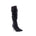 BELLINI AMP MID HIGH HEEL WOMEN BOOT IN BLACK MICROSUEDE - TLW Shoes