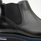 Handmade black calfskin Chelsea boots - TLW Shoes