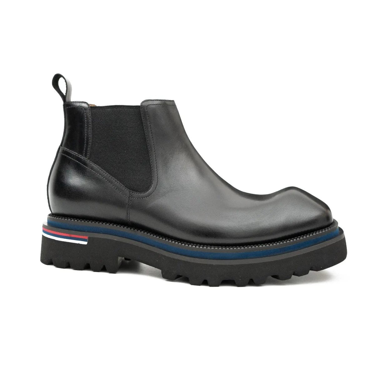 Handmade black calfskin Chelsea boots - TLW Shoes