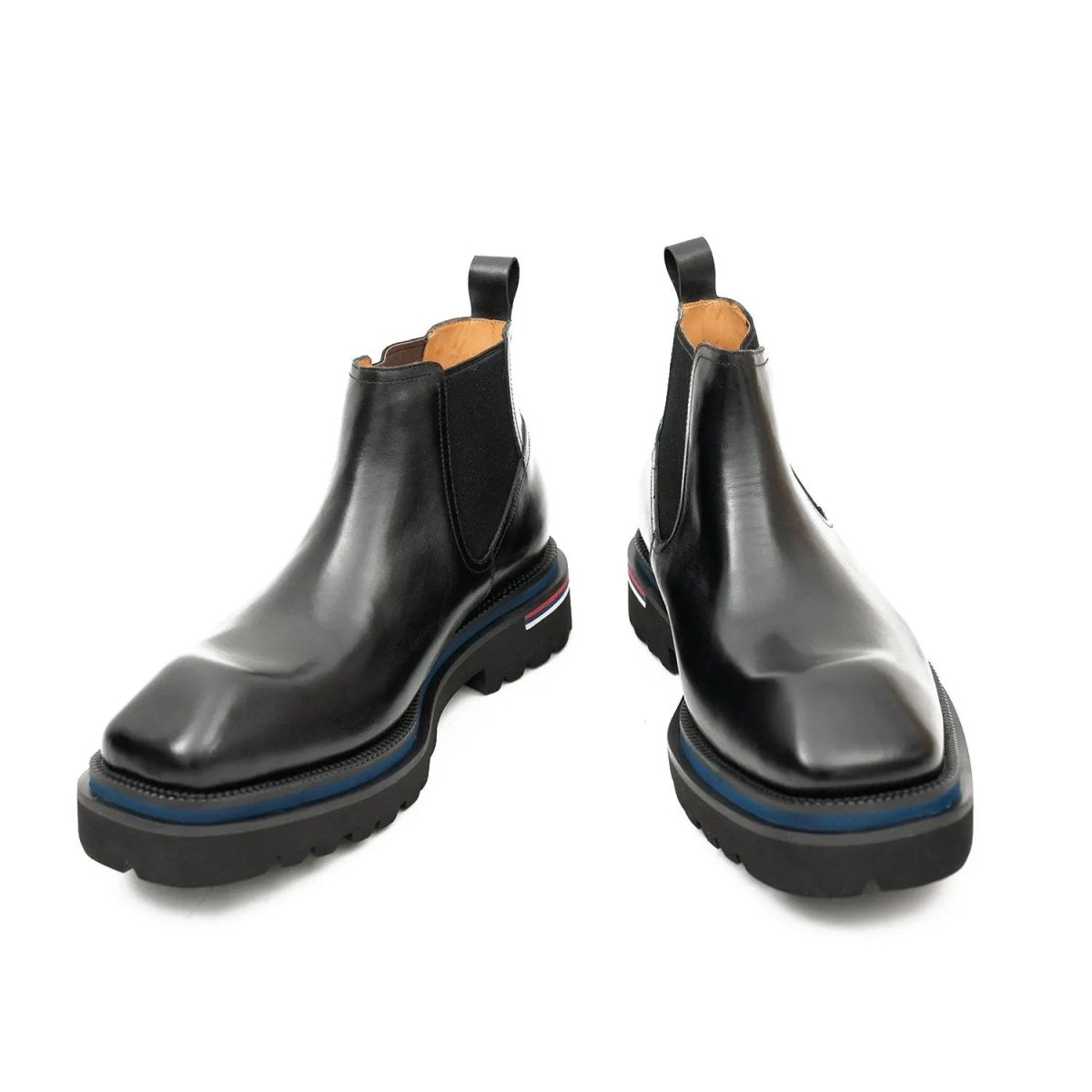 Handmade black calfskin Chelsea boots - TLW Shoes