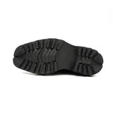 Black Martin boots outsole detail