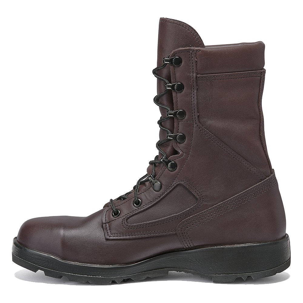 BELLEVILLE MEN'S 339 ST US NAVY AVIATOR STEEL SAFETY TOE BOOT IN BROWN - TLW Shoes