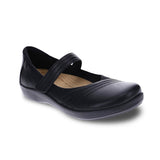 Revere Timaru Women's Adjustable Strap Mary Jane Shoes In Black