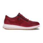 Revere Boston Women's Adjustable Lace - up Sneaker In Cherry - TLW Shoes