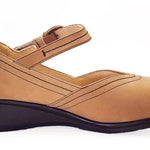 Revere Narita Women's Mary Jane Shoes In Toffee Nubuck - TLW Shoes